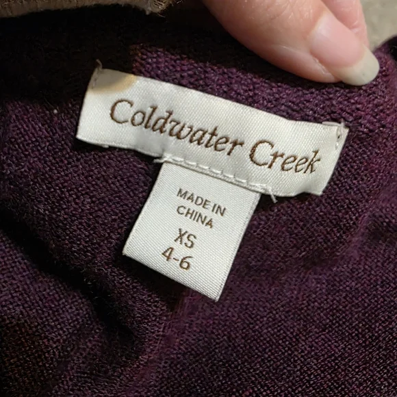 Coldwater Creek Deep Purple Tank Top - Picture 6 of 8